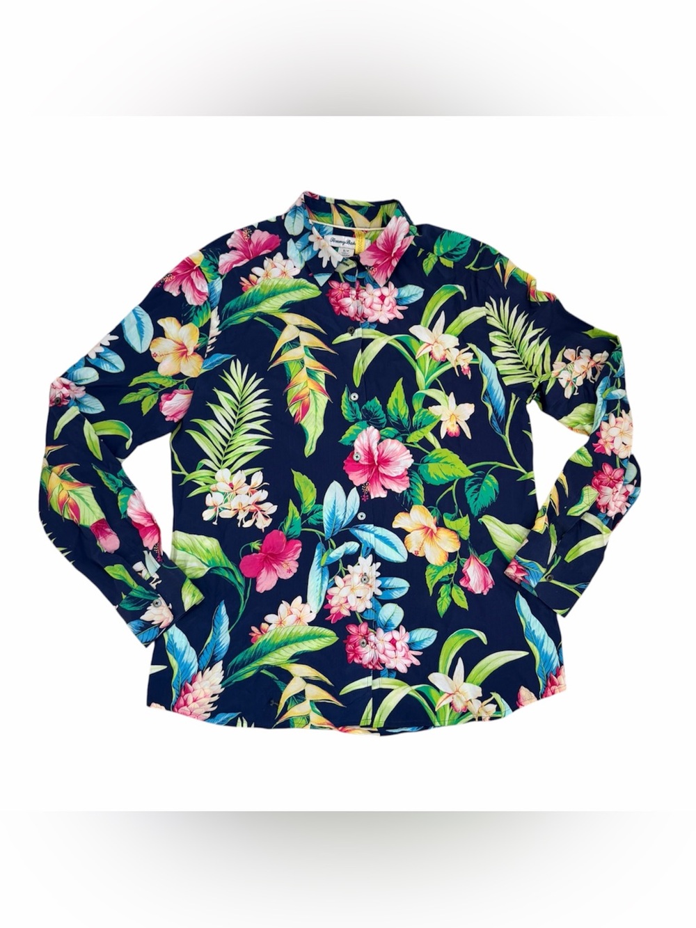 Tommy Bahama Silk Floral Button-Up Shirt